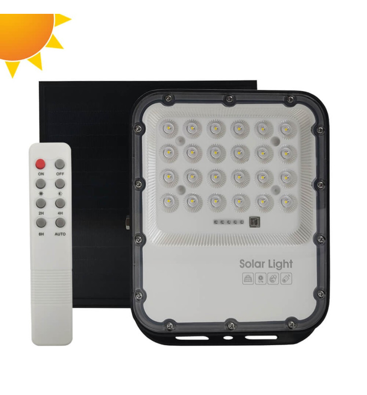 Foco Proyector Exterior SOLAR LED 50W ORION