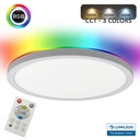 Plafón LED 18W RGB+CCT con Mando a Distancia (Chip Lumileds)