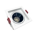 Empotrable LED 5W 8W -12W Cuadrado Blanco Bridge