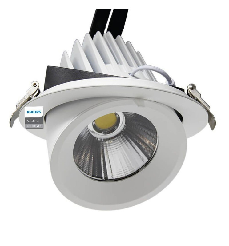 Foco Empotrable Orientable LED 44W IP20 CCT