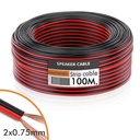 Cable Tira LED (Audio) 2x0.75mm 100metros