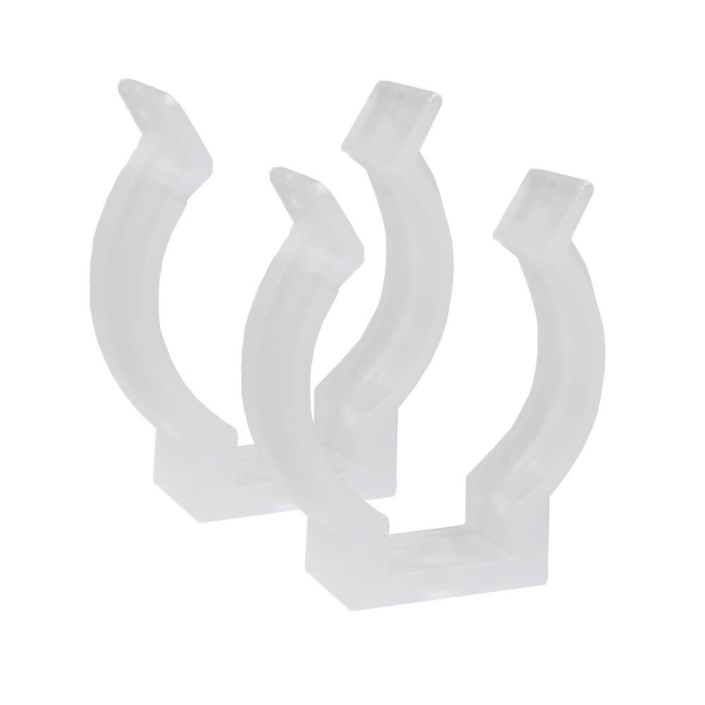 Grapa fijacion para tubo LED 2 Unidades