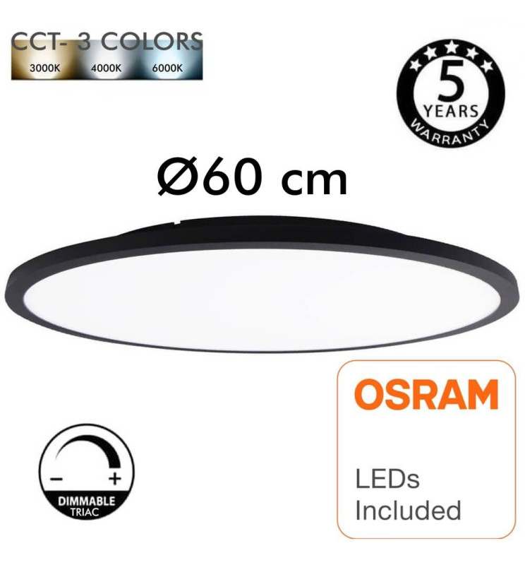 Downlight LED Plafón LED Superficie 40W DIMABLE CCT