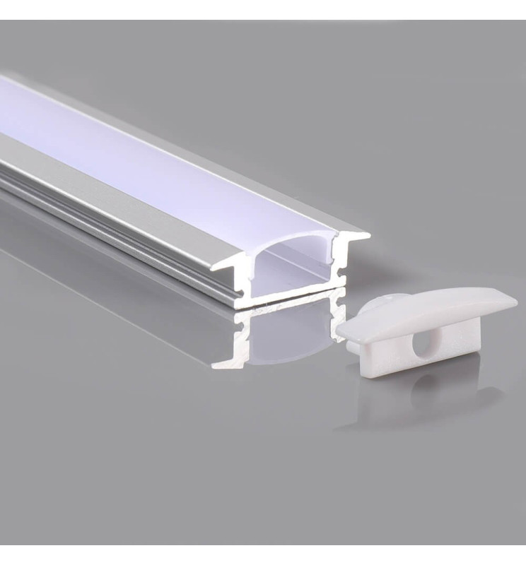 Tira LED Perfil "alas" 2metros