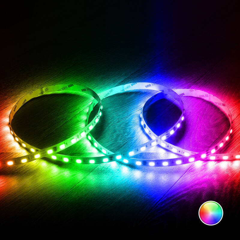 Tira LED Tira DIGITAL CON IC 5050-60 12V