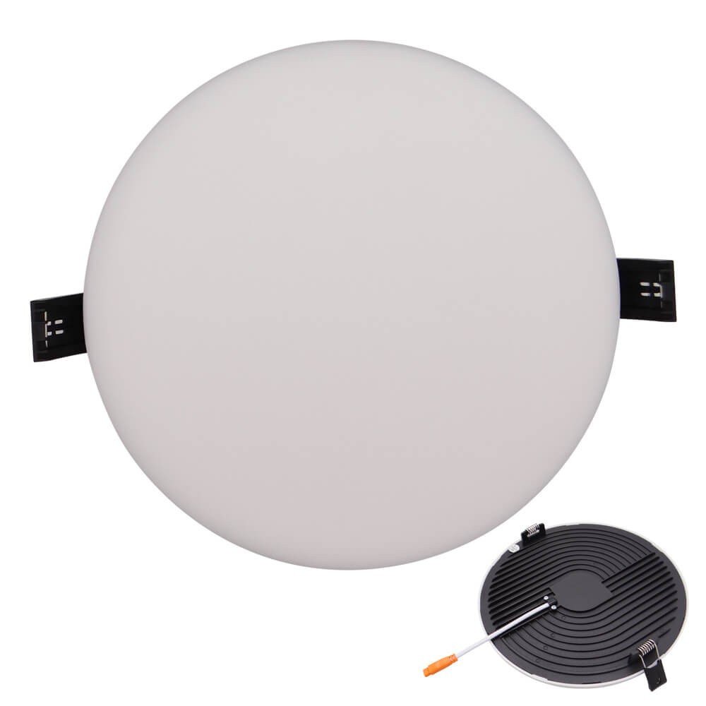 Downlight + Plafón LED Cuadrado- MOSS BLANCO 18W 91262