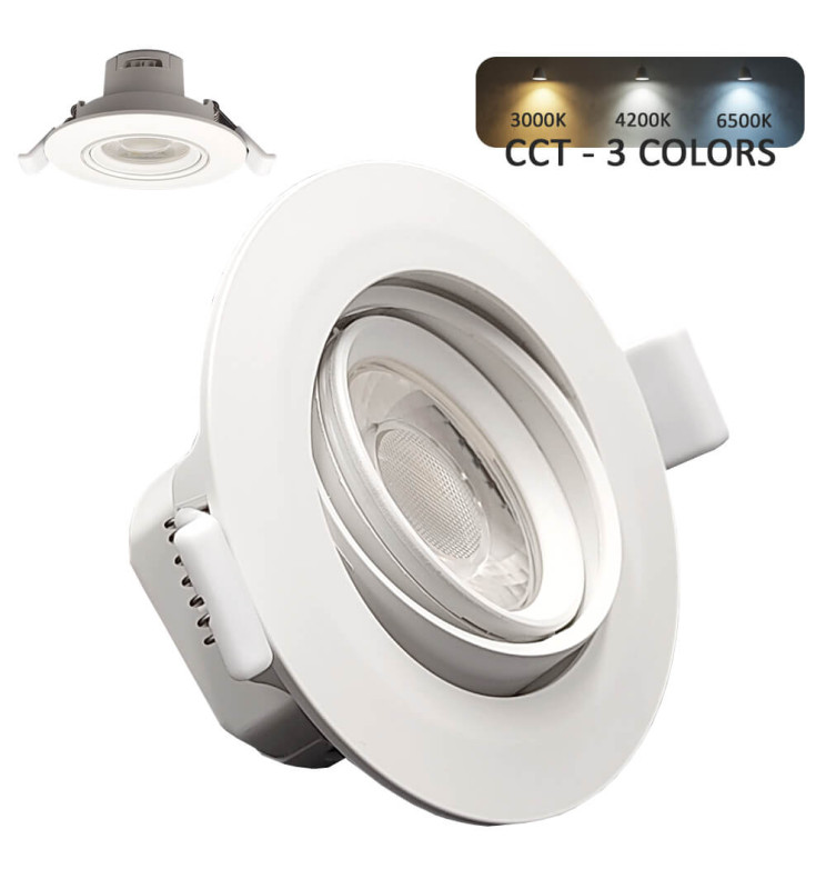 Empotrable LED 7W Circular cct