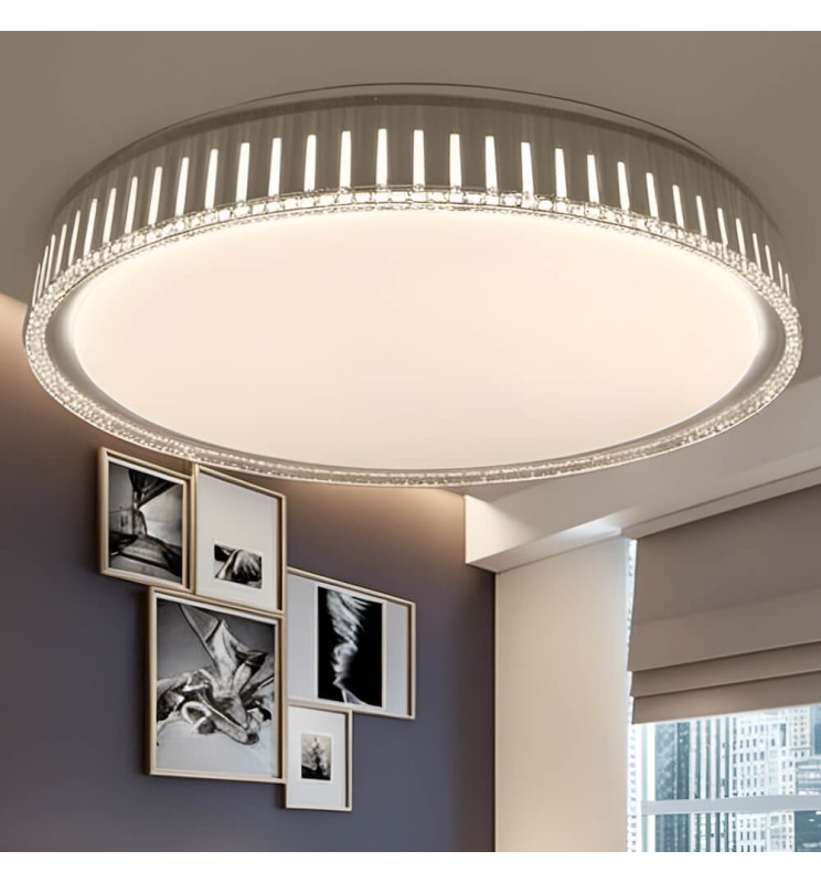 Plafón LED 36W VANTAA Dimable CCT + Mando Control