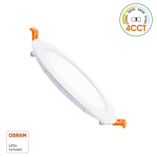 [PLR10WOSR-3CCT-91868] Placa Slim LED Circular 10W CCT OSRAM CHIP DURIS E 2835