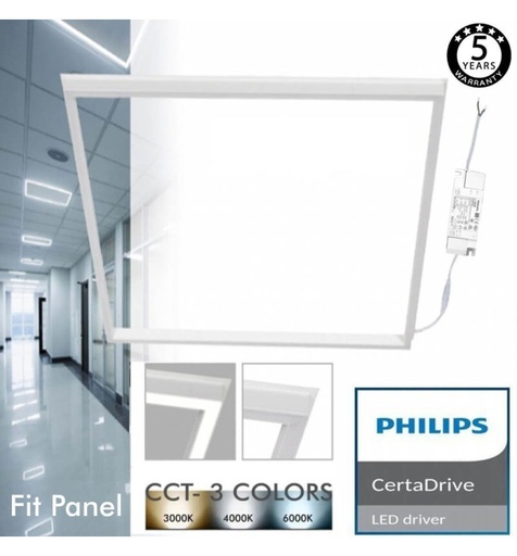 [MARCOLED44W] MARCO LED 60x60 44W Philips CertaDrive Marco Luminoso Blanco CCT