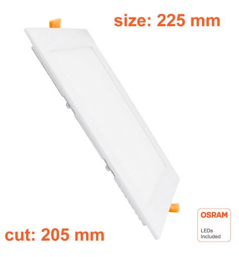 [91873] Placa Slim LED Cuadrada 24W CCT OSRAM CHIP DURIS E 2835