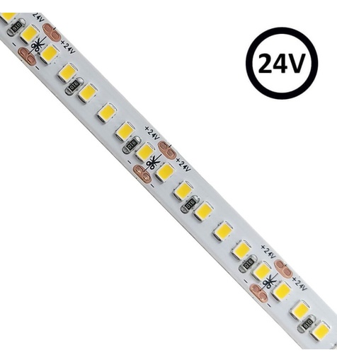 [91152] Tira LED 24V | 182xLED / m | 5m | SMD2835 | 11200lm | 16W/m | IP20