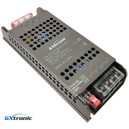 [91885] Fuente de Alimentación LED Fuente Alimentación 24V 100W 4.1A Aluminio IP20