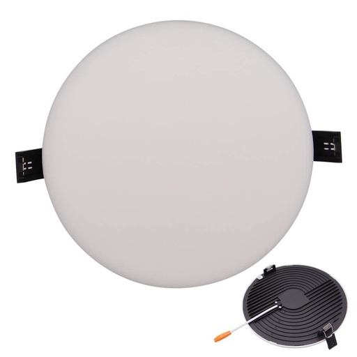 [90801] Downlight LED 12W Frameless QUASAR OSRAM CHIP DURIS E 2835 CCT