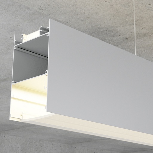 [P2] Tira LED Perfil de Aluminio Doble 2metros