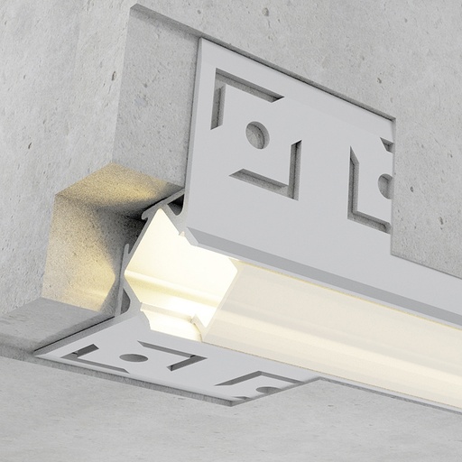 [P2J] Tira LED Perfil de Aluminio esquina 2metros