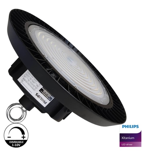 [HBPHL150W-CW-91783] Campana LED 150W -170lm / W- UFO Philips XITANIUM 1-10V DIM