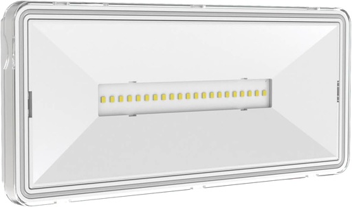 [em4] Luz de Emergencia LED TRAXON LUXPOINT Emergenciasuperficie 400lm IP65 120° 1 Hr. Permanente / No permanente