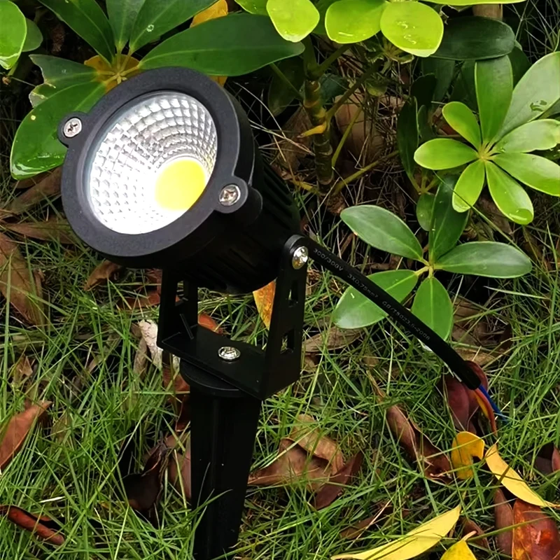 [focoj9] Foco LED Jardines 9W 810Lm 6000ºK Pincho 50.000H