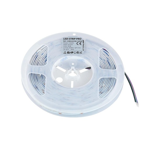 [COB2420768] LED COB 14W/m RGB 768LED/m IP20 DC24V 5metros