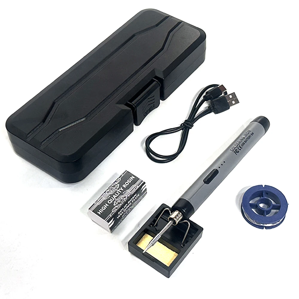[MINI SOLDADOR] Mini soldador portátil interfaz tipo C, batería de 800mAh, temperatura ajustable