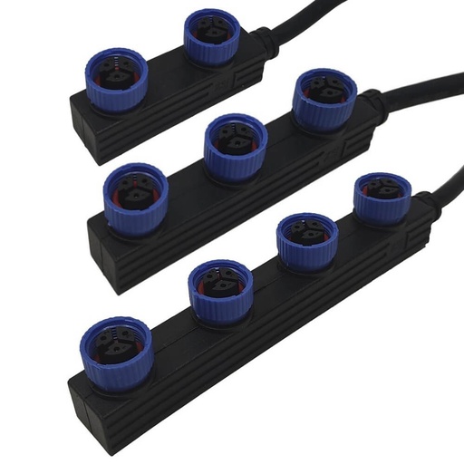 [8200-4C] Cable Conector Estanco M15 de 30Cm 3*0.75 para Magnum DOB