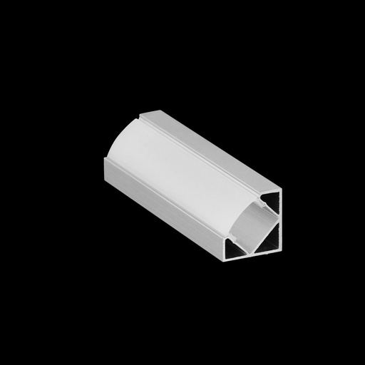 [FL1818] Tira LED Perfil de Aluminio Esquina diamante 18x18mm 2metros