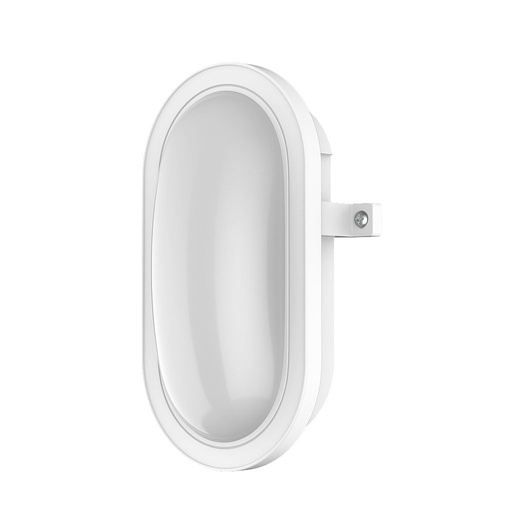 [63455] Sensor para Iluminación LED Aplique exterior bulkhead Lambert Ovalado CON Sensor 12W Blanco