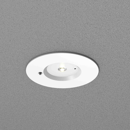 [09355] Downlight LED Downlight emergencia circular 200lm CRI80 AUTO-TEST 1 Hr.