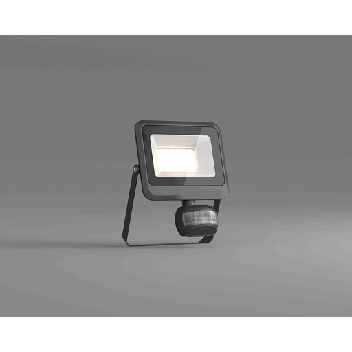 [FL-28655] LED Floodlight Negro 20W Kmpig Sensor