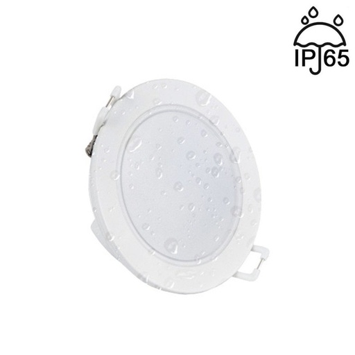 Empotrable LED 5W IP65 Blanco Dimable TRIAC Corte Ø68mm