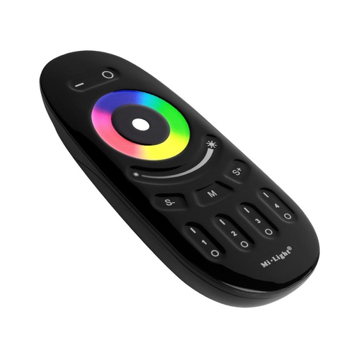[21134] Mando RF para Controlador LED RGBW 4 Zonas MiBoxer FUT096 Negro