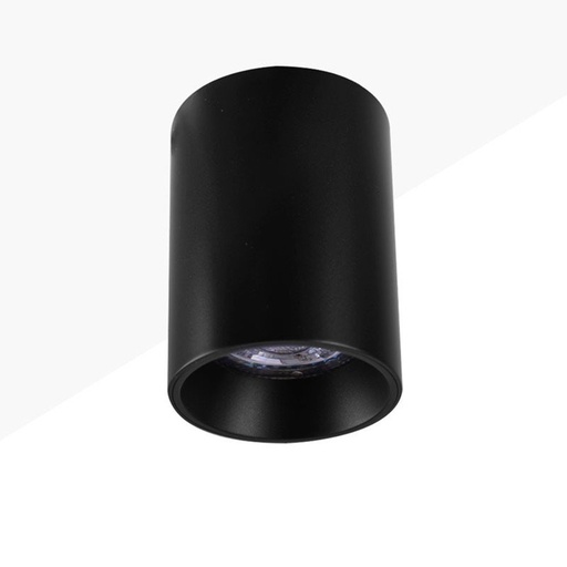 [90900] Aplique Techo LED Negro de Aluminio para GU10 LED