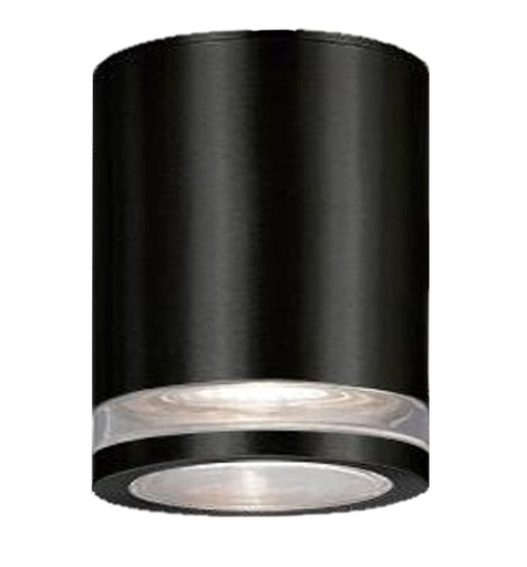 [91724] Aplique Techo LED Negro De Aluminio Para GU10 LED