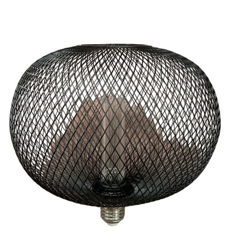 [91755] Bombilla LED E27 Bombilla E27 negro 2200K