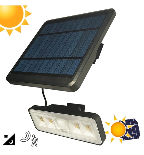 [swlw-nw-91218] Aplique Solar LED Desmontable 1000lm Sensor De