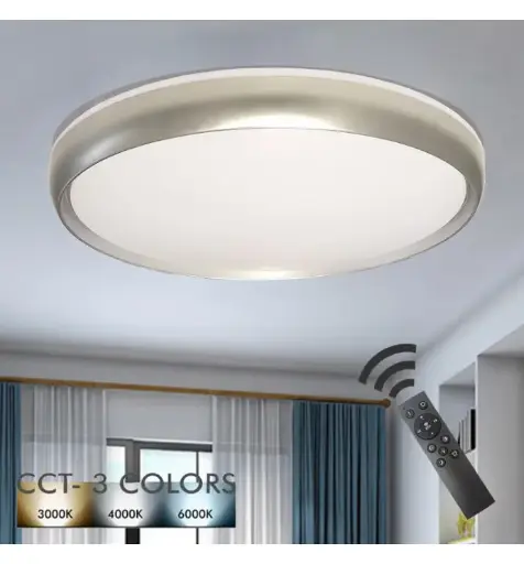 [90452] Plafón LED 36W LAHTI Dimable CCT + Mando Control