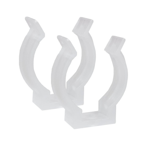 [GRAPTB] Grapa fijacion para tubo LED 2 Unidades