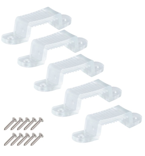 [4476] Grapa para Tira de LED IP65 7x13mm