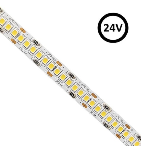 [sp238d20w2] Tira LED 24V | 238xLED / m | 5m | SMD2835 | 14000lm | 20W/m | IP20